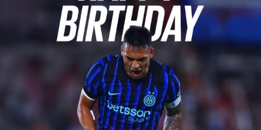 加盟以来335场153球50助！队长劳塔罗28岁生日，国米官方送祝福